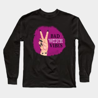 Bad Witch Vibes - Peace Long Sleeve T-Shirt